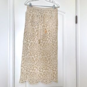 Zara cream skirt new with tag